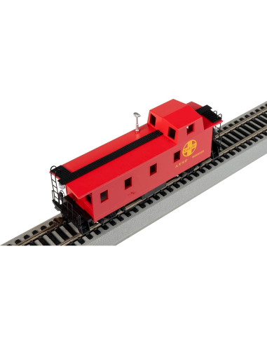 Caboose Aerodinámico Bachmann Santa Fe Escala HO 1:87