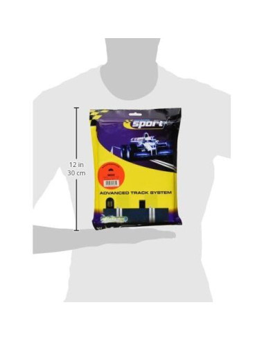 Bordes Negros Radio Interno Scalextric C8285 180 Grados