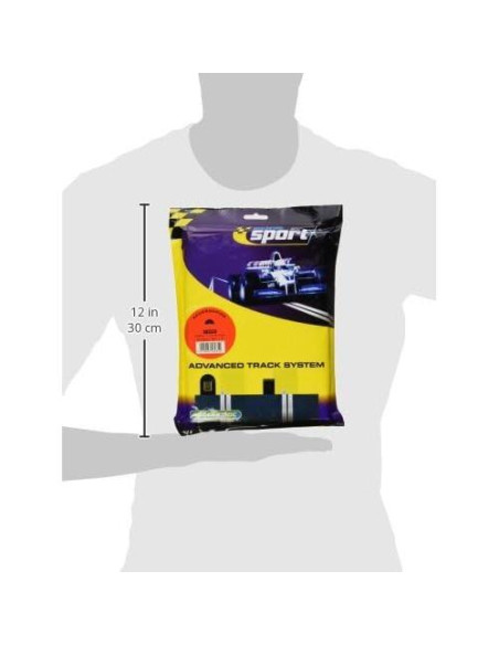 Bordes Negros Radio Interno Scalextric C8285 180 Grados