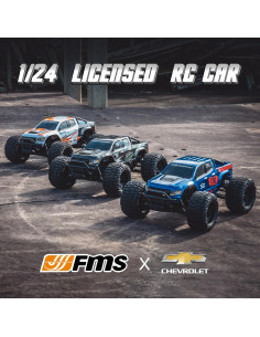 Camión RC BEEZRC Colorado 1/24 Offroad Eléctrico Negro 2