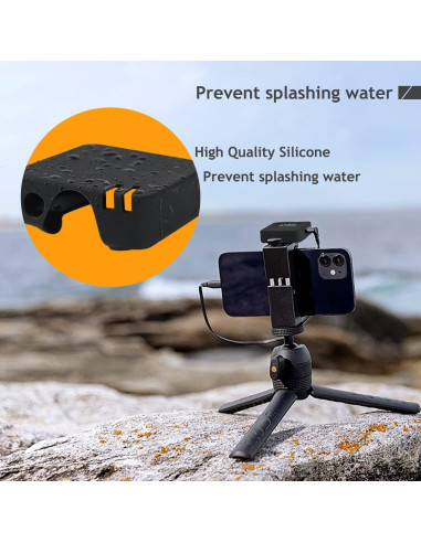 Funda Protectora de Silicona Frgyee para Micrófono RODE Wireless GO