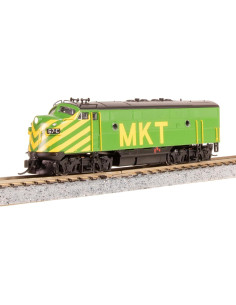 Locomotora EMD F3A Broadway Verde Amarillo Escala N 2