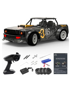 Coche RC Drift Hitish 1/16 30KM/H 4X4 con Luces