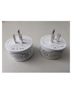 Enchufe Inteligente WiFi Konlen Control Remoto Alexa 2 Unidades