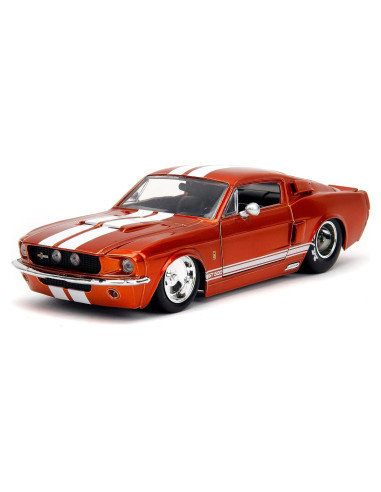 Coche Die-Cast 1:24 Jada Toys 1967 Shelby GT-500 Naranja
