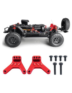 Soporte Amortiguador RC QUPA 2PCS Aluminio Rojo Mini Z 4x4