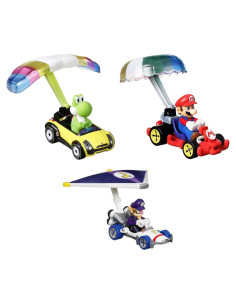 Set de 3 coches Hot Wheels Super Mario a escala 1:64