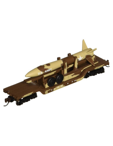Carro Plano Militar del Desierto Bachmann Escala N 10.16 cm