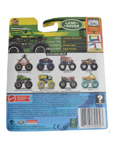 Hot Wheels Monster Trucks Land Rover Defender 90 1:64 2