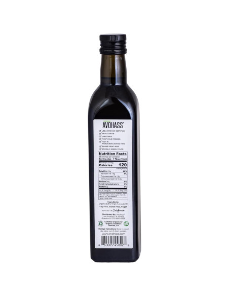 Aceite de Aguacate Extra Virgen Avohass 500 ml Orgánico