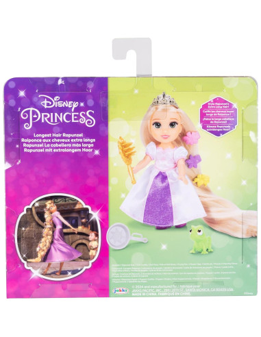 Muñeca Rapunzel Disney Princess con 2 atuendos y accesorios