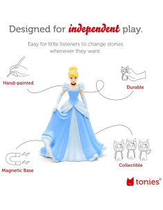 Figurita de Audio Cenicienta Tonies 21 min 3+ años 2