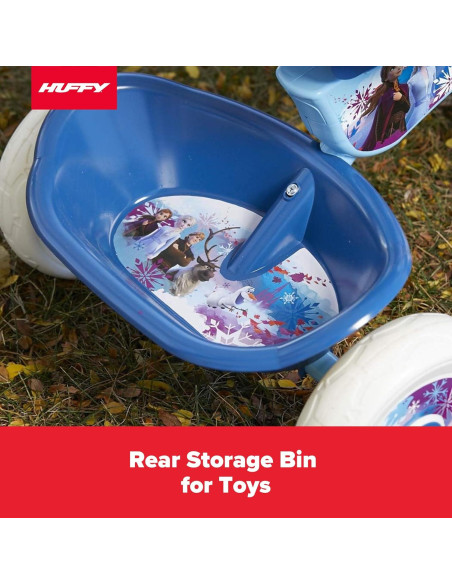 Triciclo Huffy Frozen 2 para Niñas 3+ con Almacenamiento