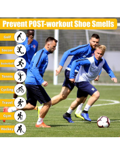 Bolsas para zapatos a prueba de olores SelfTek - Negro 2