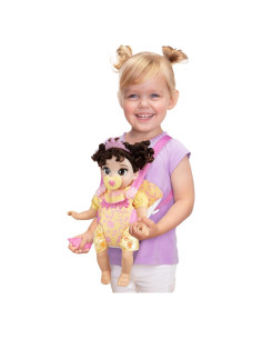 Muñeca Bebé Disney Princess Belle Deluxe con Transportador