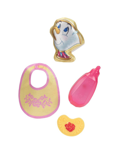 Muñeca Bebé Disney Princess Belle Deluxe con Transportador