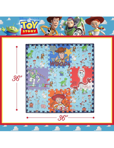 Alfombra de Espuma EVA Toy Story Capelli Sport 91.44x91.44cm