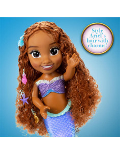 Muñeca Ariel La Sirenita Jakks 30cm con Música y Luz 2