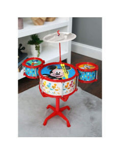 Conjunto de Tambores Mickey Mouse 3 Tambores y Platillo 2