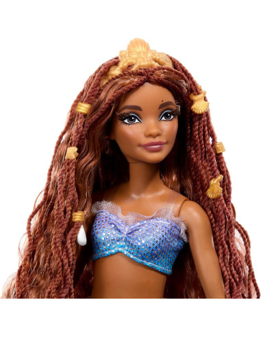 Muñeca Sirena Deluxe Ariel Mattel 38.74 cm con Joyas