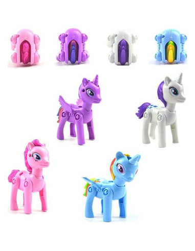 Huevos Jumbo de Deformación Pinkiwine 8 Pack Unicornio y Dinosaurio