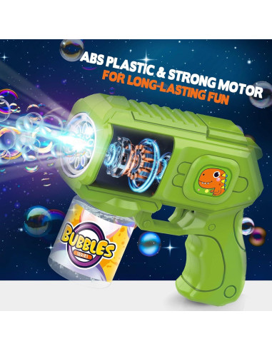 Pistolas de Burbujas Beria - Paquete de 3, 5000 burbujas/min