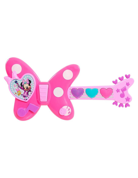 Guitarra Rockera Minnie Mouse Just Play 3 Modos 2 Canciones