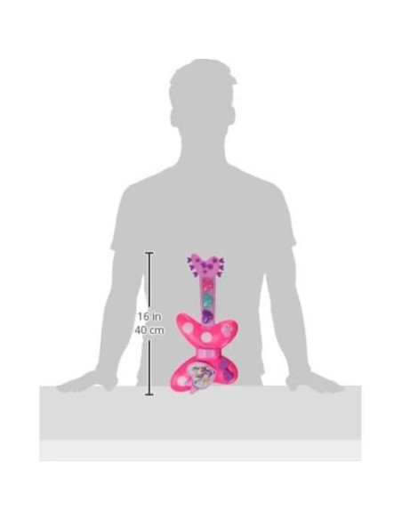 Guitarra Rockera Minnie Mouse Just Play 3 Modos 2 Canciones