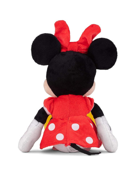 Peluche Disney Minnie Mouse Rojo 27,94 cm Suave