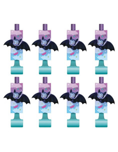 Silbatos de Fiesta Disney Vampirina | 8 Pcs | 27.94 cm