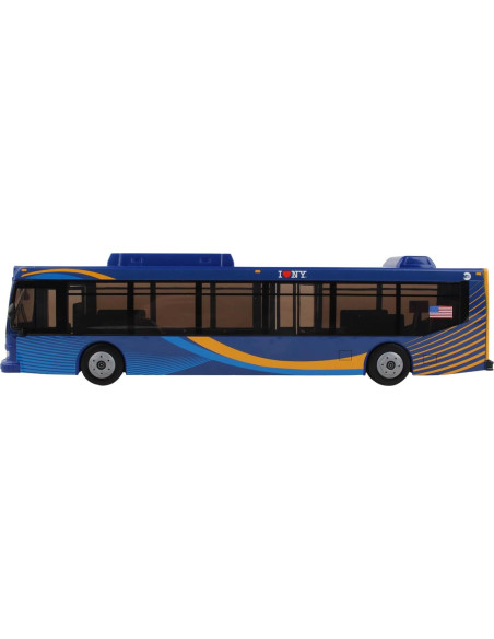 Autobús Daron MTA 27,94 cm Fricción Azul Licencia Oficial