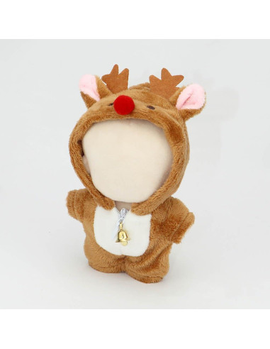 Traje de Peluche Niannyyhouse 10cm Ciervo Dinosaurio