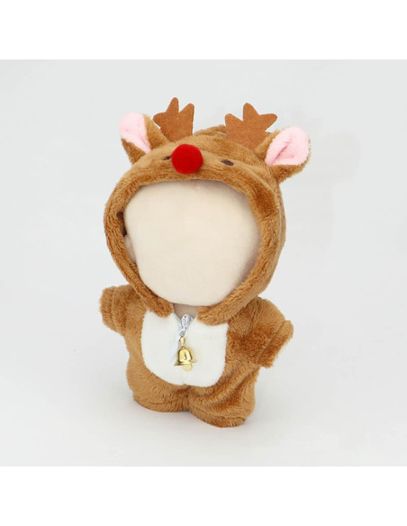 Traje de Peluche Niannyyhouse 10cm Ciervo Dinosaurio