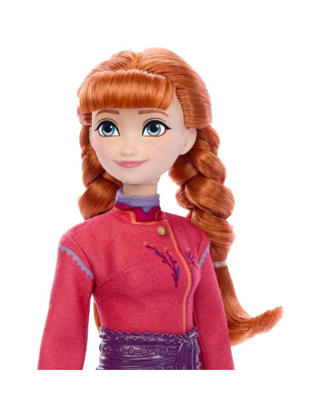 Muñeca Anna Disney Frozen + Conjunto Zorro Bebé Mattel