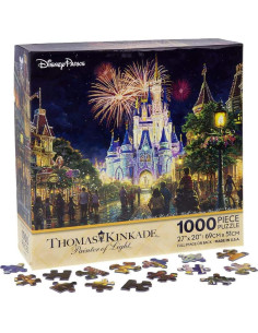 Rompecabezas 1000 Piezas Disney Thomas Kinkade Main Street 2