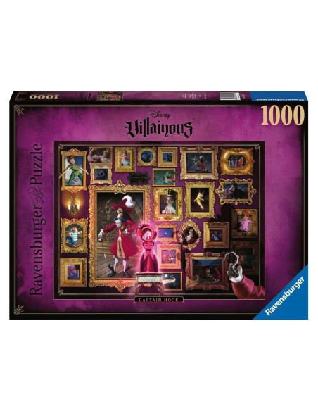 Rompecabezas Ravensburger 1000 Piezas Capitán Garfio Disney Rompecabezas Ravensburger 1000 Piezas Capitán Garfio Disney
