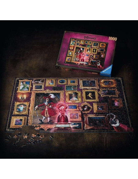 Rompecabezas Ravensburger 1000 Piezas Capitán Garfio Disney Rompecabezas Ravensburger 1000 Piezas Capitán Garfio Disney