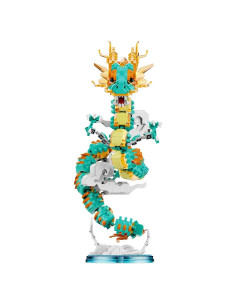 Conjunto de Bloques Micro Dragón Afortunado BDYDT 2860 PZS