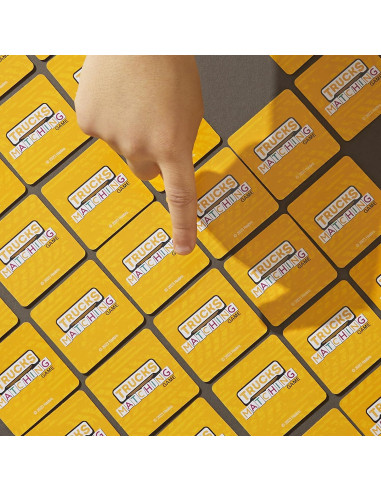 Juego de Emparejamiento de Camiones Hasbro 72 Cartas 3+