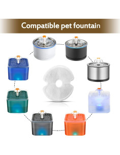 Filtro de Agua para Gatos Opeth - Paquete de 8 Filtros de Carbón Activado 2