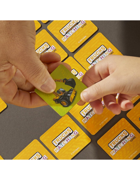 Juego de Emparejamiento de Camiones Hasbro 72 Cartas 3+