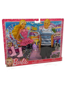 Set de Ropa de Moda Barbie y Ken Carnaval - Mattel X7865