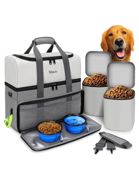 Bolsa de Viaje para Perros Mancro Doble Capa 39x19x35cm