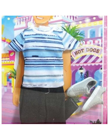 Set de Ropa de Moda Barbie y Ken Carnaval - Mattel X7865