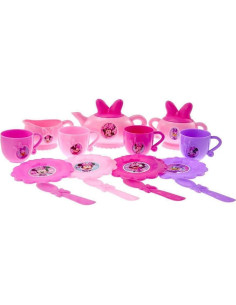 Juego de Té Minnie Mouse 17 Piezas con Tetera y Stickers 2