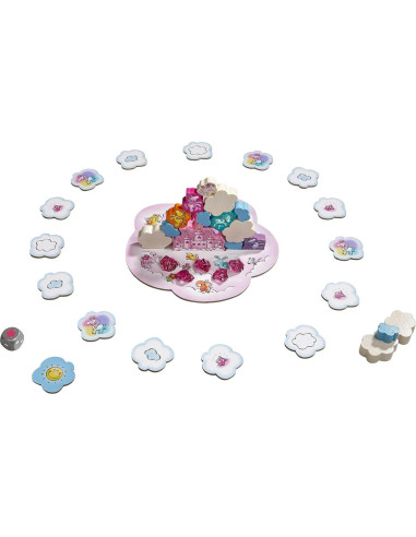 Juego de mesa HABA Unicornio Apilamiento de Nubes 4+