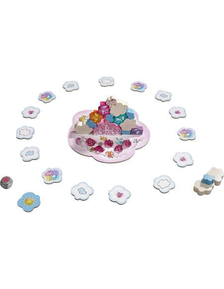 Juego de mesa HABA Unicornio Apilamiento de Nubes 4+