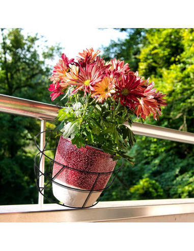 Soportes para Macetas Colgantes Pumtus - Paquete de 3, Hierro 25.4 cm