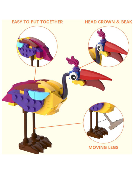 Set de Construcción Tenhorses Kevin y Dug para Lego Up