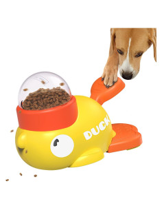 Juguete dispensador de golosinas para perros tipo pato - Alimentador lento